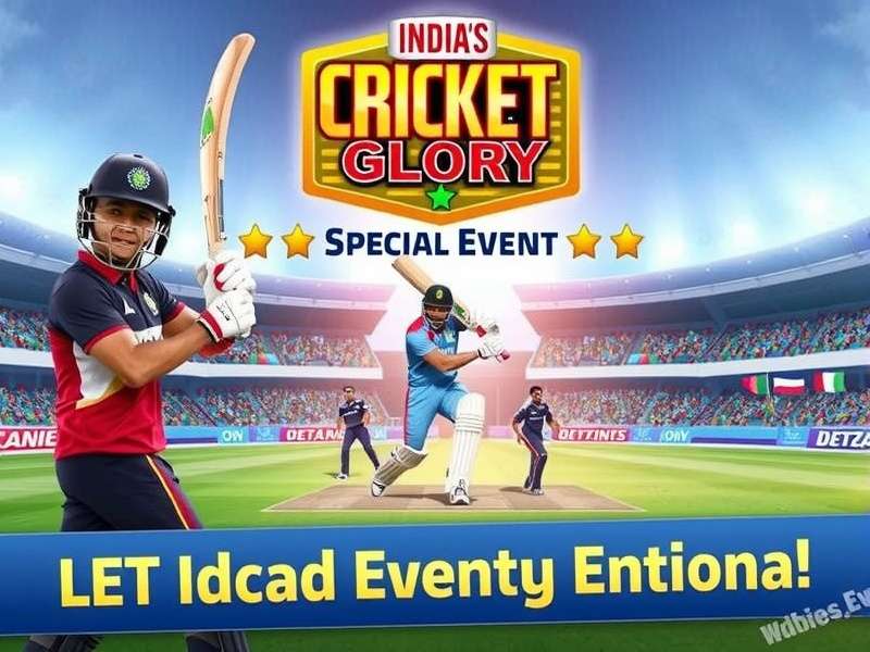 India's Cricket Glory Game Screenshot